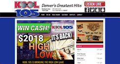 Desktop Screenshot of kool105.com